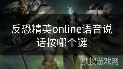 反恐精英online语音说话按哪个键