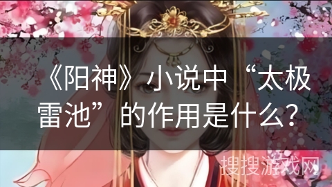 《阳神》小说中“太极雷池”的作用是什么？