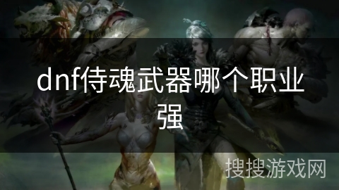 dnf侍魂武器哪个职业强
