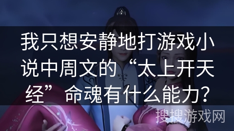 我只想安静地打游戏小说中周文的“太上开天经”命魂有什么能力？
