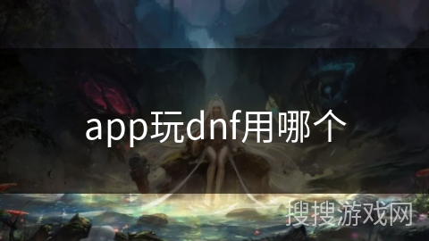 app玩dnf用哪个
