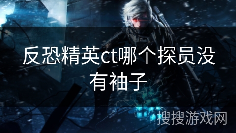 反恐精英ct哪个探员没有袖子