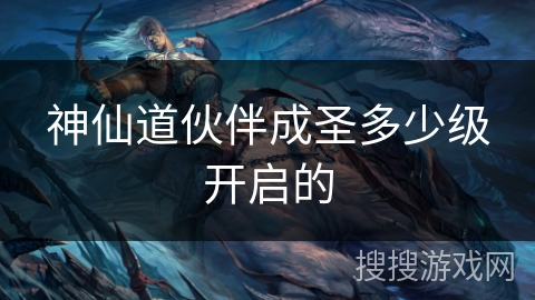 神仙道伙伴成圣多少级开启的