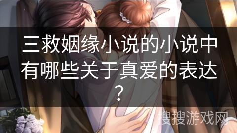 三救姻缘小说的小说中有哪些关于真爱的表达？