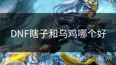 DNF瞎子和乌鸡哪个好