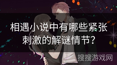 相遇小说中有哪些紧张刺激的解谜情节？