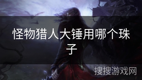 怪物猎人大锤用哪个珠子