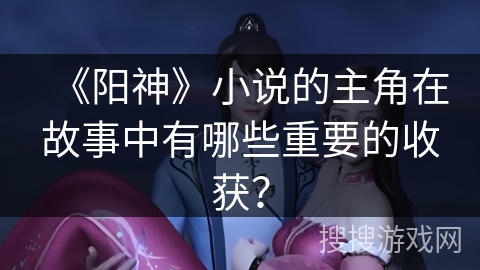 《阳神》小说的主角在故事中有哪些重要的收获？