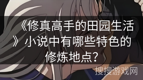 《修真高手的田园生活》小说中有哪些特色的修炼地点？