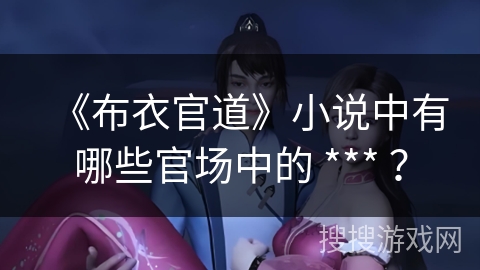 《布衣官道》小说中有哪些官场中的 *** ？