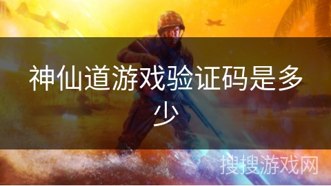 神仙道游戏验证码是多少