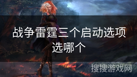 战争雷霆三个启动选项选哪个