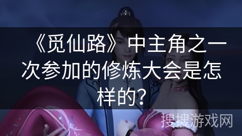 《觅仙路》中主角之一次参加的修炼大会是怎样的? 《觅仙路》中主角之一次参加的修炼大会是怎样的?