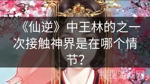 《仙逆》中王林的之一次接触神界是在哪个情节？