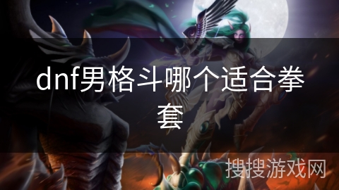 dnf男格斗哪个适合拳套