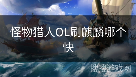 怪物猎人OL刷麒麟哪个快