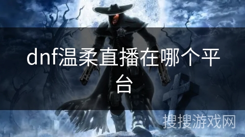 dnf温柔直播在哪个平台