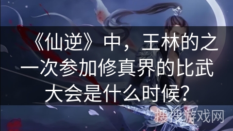 《仙逆》中，王林的之一次参加修真界的比武大会是什么时候？