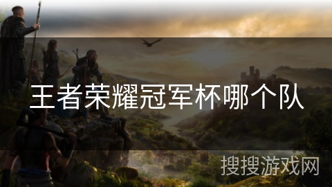 王者荣耀冠军杯哪个队