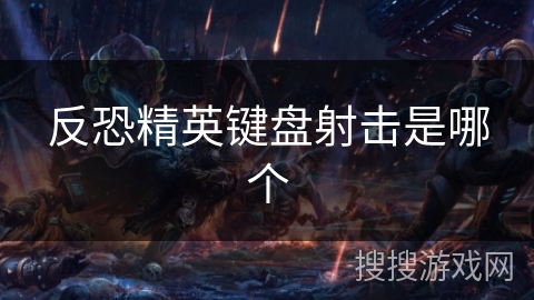 反恐精英键盘射击是哪个 反恐精英键盘射击是哪个