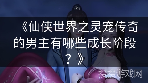 《仙侠世界之灵宠传奇的男主有哪些成长阶段？》