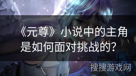 《元尊》小说中的主角是如何面对挑战的？