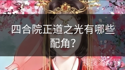 四合院正道之光有哪些配角? 四合院正道之光有哪些配角?