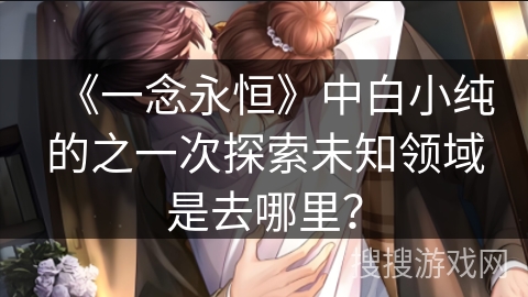 《一念永恒》中白小纯的之一次探索未知领域是去哪里？