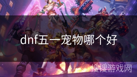 dnf五一宠物哪个好