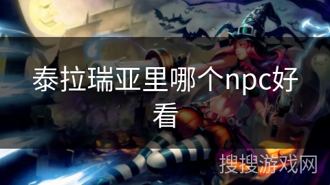 泰拉瑞亚里哪个npc好看