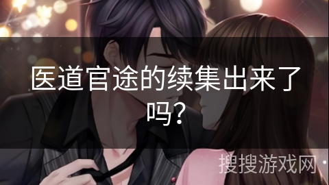 医道官途的续集出来了吗？