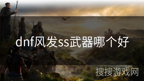 dnf风发ss武器哪个好