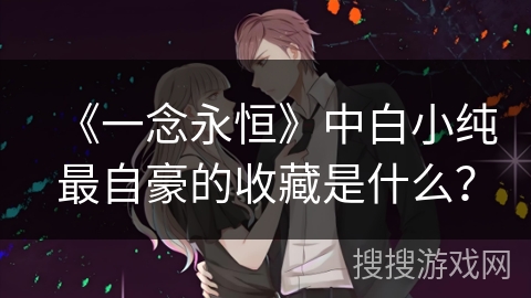 《一念永恒》中白小纯最自豪的收藏是什么？