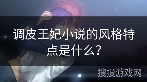 调皮王妃小说的风格特点是什么？