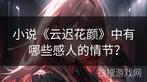 小说《云迟花颜》中有哪些感人的情节？