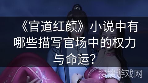 《官道红颜》小说中有哪些描写官场中的权力与命运？