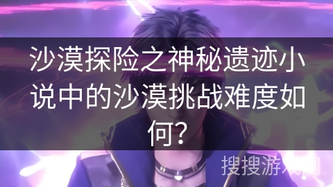 沙漠探险之神秘遗迹小说中的沙漠挑战难度如何？