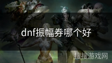 dnf振幅券哪个好