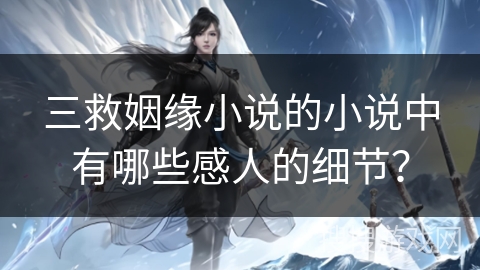 三救姻缘小说的小说中有哪些感人的细节？