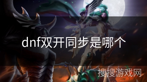 dnf双开同步是哪个