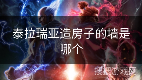 泰拉瑞亚造房子的墙是哪个