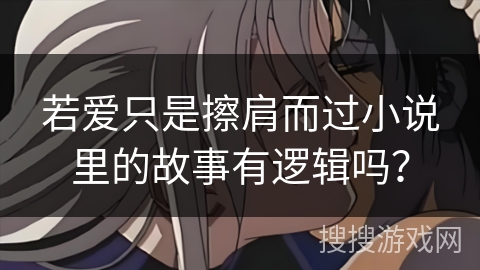 若爱只是擦肩而过小说里的故事有逻辑吗？