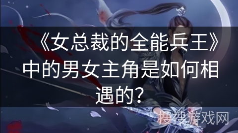 《女总裁的全能兵王》中的男女主角是如何相遇的？