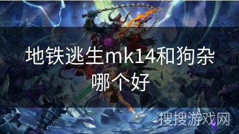 地铁逃生mk14和狗杂哪个好