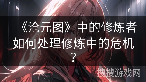 《沧元图》中的修炼者如何处理修炼中的危机？