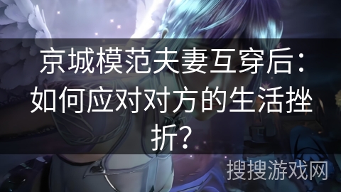 京城模范夫妻互穿后：如何应对对方的生活挫折？