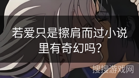 若爱只是擦肩而过小说里有奇幻吗？