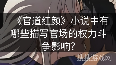 《官道红颜》小说中有哪些描写官场的权力斗争影响？