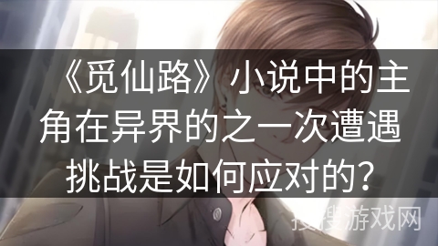 《觅仙路》小说中的主角在异界的之一次遭遇挑战是如何应对的？