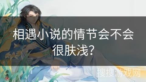 相遇小说的情节会不会很肤浅？
